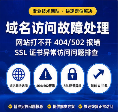 域名 DNS 解析故障处理 A 记录 CNAME 配置 解析不生效二级域名打不开排查